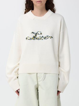 Paul Smith Embroidered-Logo Merino Wool Crewneck Jumper