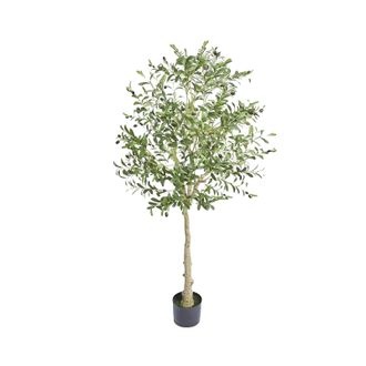 OEM Olivo Artificial, Dise&ntilde;o Realista, Ramas Ajustables, 1,83 M (6 Pies), Tipo 2