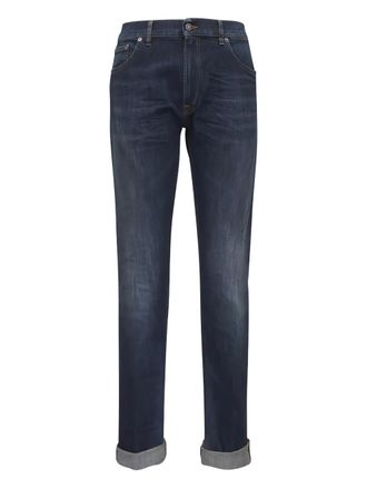 Dondup rolled-hem jeans - Blue