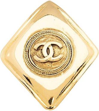 Chanel CC Diamond Brooch (Authentic Pre-Loved)