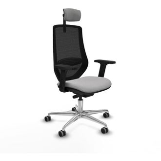 Piqueras y Crespo Piqueras Y Crespo Mardos Silla De Oficina Gris Claro