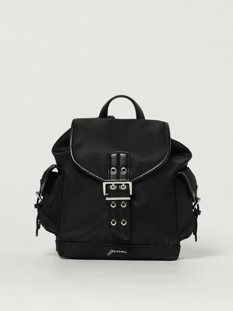 Ganni Backpack GANNI Woman color Black