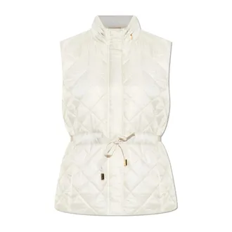 Michael Kors Vests, female, Beige, Size: XS Insulated Vest