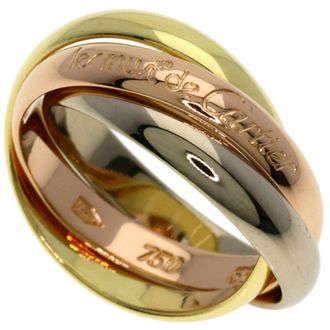 Cartier Trinity Yellow Gold (18K) Pink Gold (18K) White Gold (18K) Band Ring (Pre-Owned)