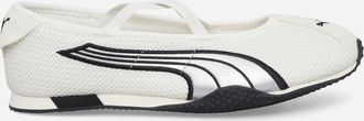Puma Women s H-Street Ballet Sneakers Warm White / Silver