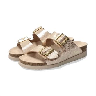 Mephisto Womens Hester Sandal In Light Sand/havana