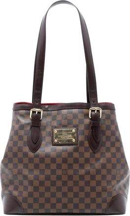 Louis Vuitton Pre-owned Tote Bags, female, Brown, Size: ONE SIZE Pre-owned Leather Tote Bag