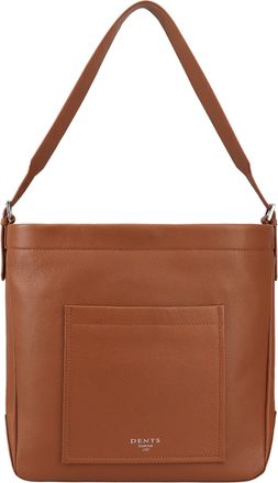 Dents Womens Savile Leather Shoulder Bag - Brown - One Size
