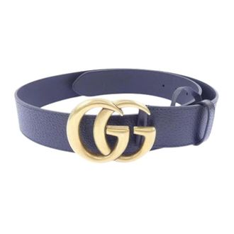 Gucci Pre-owned Belts, male, Blue, Size: ONE SIZE Pre-owned Standard Belt