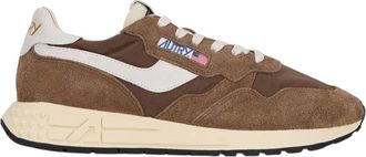 Autry Brown Logo Collection Sneakers
