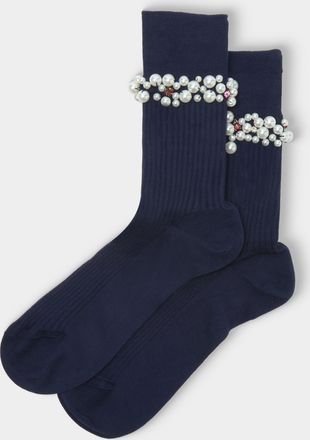 Maria La Rosa Womens Miami Cashmere Socks One Size