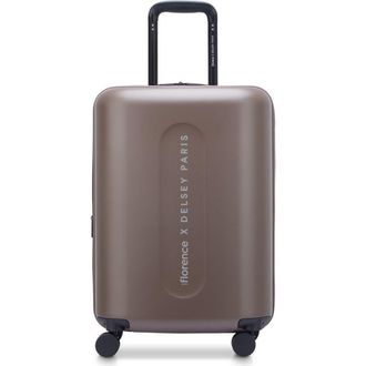 Florence By Mills Catch Flights Expandable 20 Carry-On Spinner in Chestnut at Nordstrom