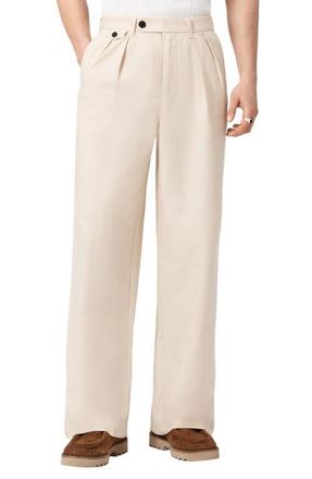 AllSaints Conway Cotton Pants in Sandshell Taupe at Nordstrom, Size 30