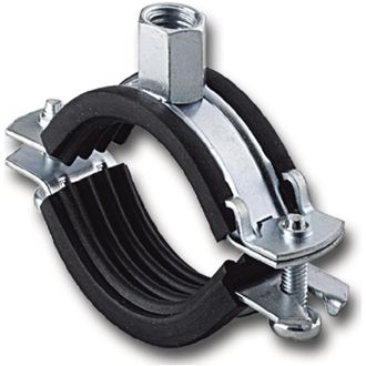 Fischer Abrazadera De Manguera Frs 133-141 M8 / M10 (paquete De 10)