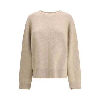 Extreme Cashmere Cashmere Knitwear, female, Beige, Size: ONE SIZE Mike Sweater n°431