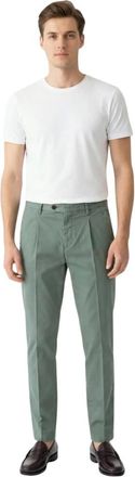 BRIGLIA 1949 Uomo, Pantaloni, Verde, S, new