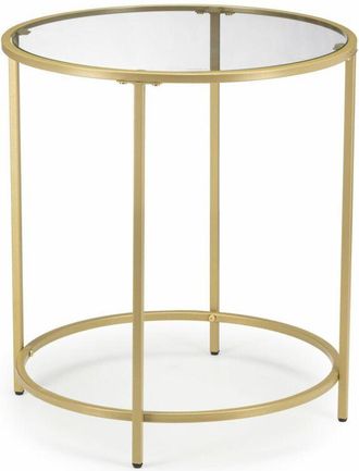 OEM Mesa De Centro Auxiliar Glamour Dorada