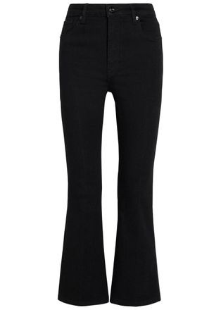 Frame Denim The Reboot Crop Boot-leg Jeans - Black - 27 (W27 / UK8-10 / S)