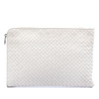 Bottega Veneta Tweedehands Nappa Intercciato Clutch