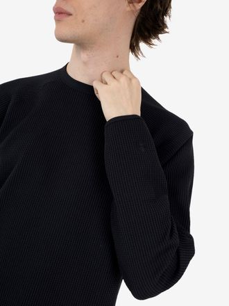 Goldwin Waffle light l/s t-shirt black