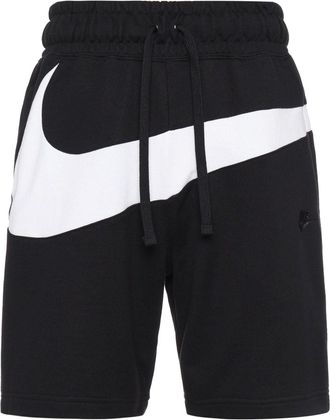 Nike BIG SWOOSH SPORTSWEAR FRENCH TERRY SHORTS Black AR3162-010