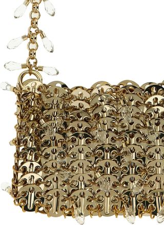 Paco Rabanne Brass Shoulder Womens Bag
