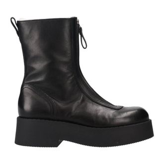 Premiata M7144Ma Enkellaars - Dames - Schoenen - Zwart - Maat: 38 EU Leer