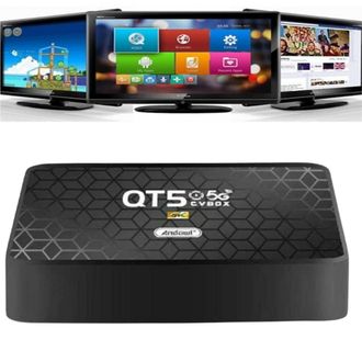 Trade Shop Trade Shop - Smart Tv Box Qt5 Wifi Hdmi Support 5g 4k Resoluci&oacute;n Bluetooth Wifi