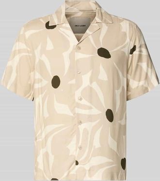 Only & Sons Regular Fit Freizeithemd aus reiner Viskose Modell DASH in Offwhite, Gr&ouml;&szlig;e XXL