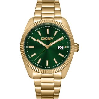 DKNY Bracelet Watch, 40mm in Dark Green at Nordstrom
