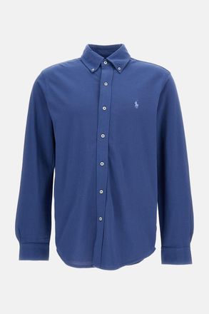 Polo Ralph Lauren Camicia In Piquet Di Cotone