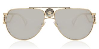 Versace VE2225 12526G Mens Sunglasses Gold Size 60