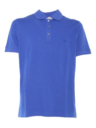 Fay Polo Db Collar Piquet Str. Bicolor
