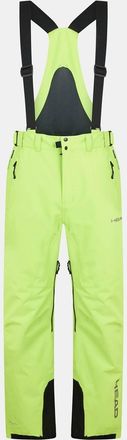 Head Mens Pro Countdown Solid Patterned Salopette in Green - Size X-Large