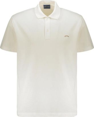 Paul & Shark Poloshirt met korte mouwen - Heren - Polos - Wit - S - Katoen - Tops