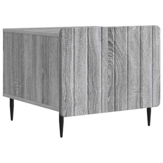 vidaXL Mesa De Caf&eacute; Gris Sonoma 49 X 50 X 42 Cm Madera De Ingenier&iacute;a Vidaxl
