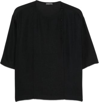Emporio Armani T-Shirts - Dames - T-shirts - Zwart - L - Tops