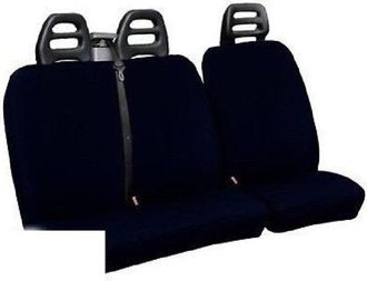 Trade Shop Trade Shop - Coprisedili Per Furgone 3 Posti Fodere Universali Cintura Alta