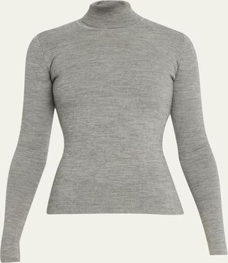Gabriela Hearst May Wool-Cashmere Turtleneck Sweater
