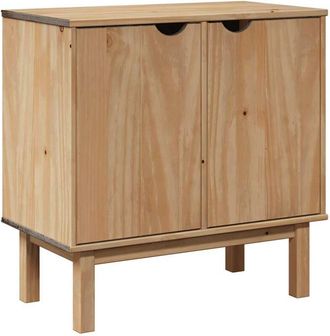 vidaXL Hallway Cabinet otta 75x40x75 cm Solid Wood Pine Vidaxl