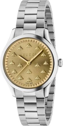 Gucci Ya 1265035 Horloge - Dames - Horloges - Grijs - ONE Size - Accessoires