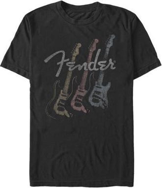 Fender Mens Fender Triple Fret Logo Graphic T-Shirt in Black at Nordstrom, Size Xx-Large