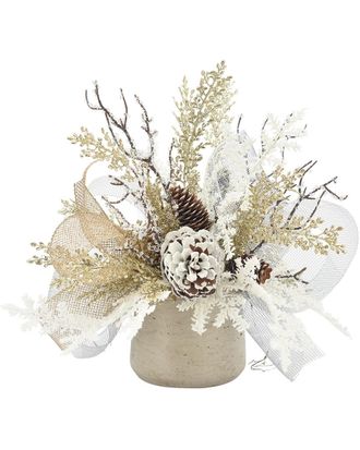 Creative Displays Inc. Champagne Holiday Centerpiece