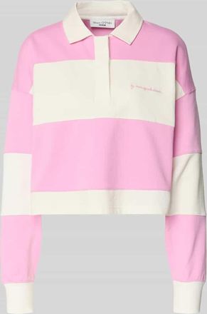 Marc O'Polo Denim Marc OPolo Denim Relaxed Fit Sweatshirt aus reiner Baumwolle in Pink, Gr&ouml;&szlig;e XL