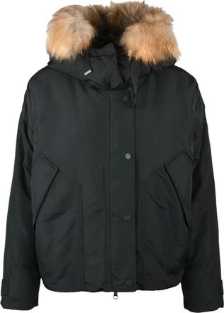 Bomboogie Bomberjack - Dames - Jassen - Zwart - Maat: M Nylon