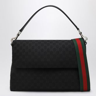 Gucci GG medium shoulder bag with Web strap
