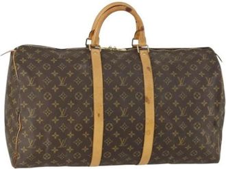 Louis Vuitton Pre-owned Weekend Bags, female, Brown, Size: ONE SIZE Pre-owned Canvas louis-vuitton-bags