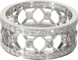 Tiffany & Co. Voile Platinum 0.55 ct. tw. Diamond Ring (Authentic Pre-Loved)