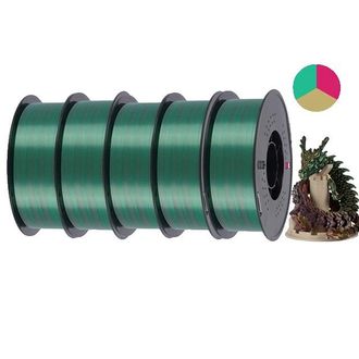 OEM Filamento Para Impresi&oacute;n 3d, Acabado Sedoso, Alta Precisi&oacute;n, Oro, Verde, Rosa