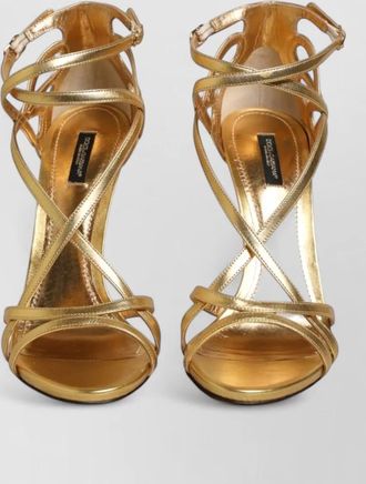 Dolce & Gabbana lamb leather heeled sandals